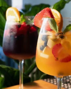 Smoked Cabernet Blueberry Red Sangria